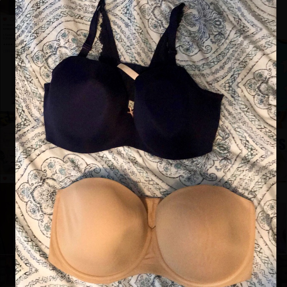 Lane Bryant / cacique bras size 42F *gently used*